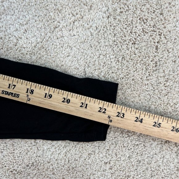 Philosophy Tunic Top Womens XXL Long Sleeve Scoop Neck Black Tan Striped NWT - Picture 14 of 16